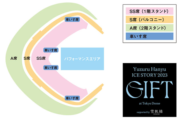 公演情報｜Yuzuru Hanyu ICE STORY 2023 ”GIFT” at Tokyo Dome 
